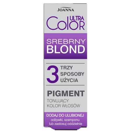 JOANNA ULTRA COLOR ТОНИРАЩ ПИГМЕНТ - SILVER BLOND 100гр