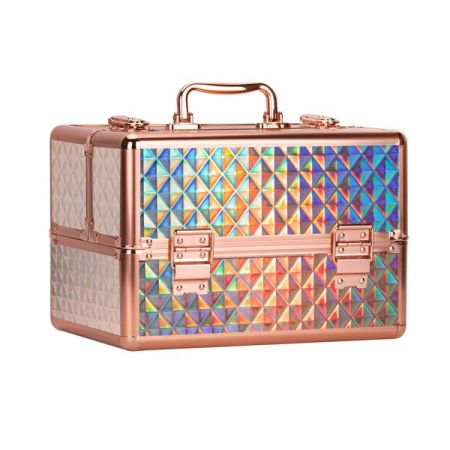 КОЗМЕТИЧЕН КУФАР М - 3D ХАМЕЛЕОН K 107-7 - 30x20x20см