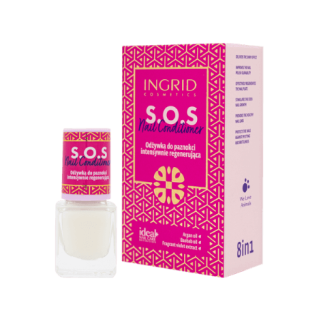 INGRID - ЗАЗДРАВИТЕЛ ЗА НОКТИ S.O.S 8 в 1