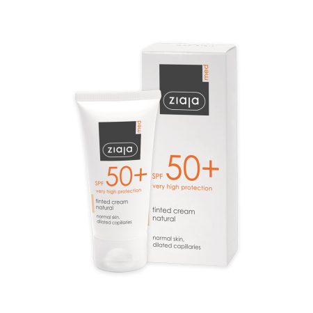 ZIAJA MED - ТОНИРАЩ КРЕМ ЗА НОРМАЛНА КОЖА С SPF50 50мл
