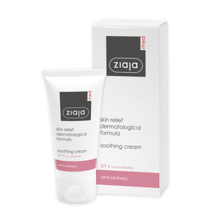 ZIAJA MED - УСПОКОЯВАЩ КРЕМ ПРОТИВ ЗАЧЕРВЯВАНИЯ С SPF6 50мл