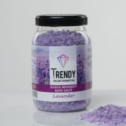 TRENDY - СОЛИ ЗА ПЕДИКЮР С АРОМАТ НА ЛАВАНДУЛА 1000гр