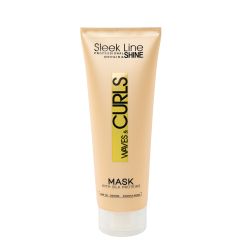 STAPIZ SLEEK LINE WAVES & CURLS - РЕГЕНЕРИРАЩА МАСКА ЗА КЪДРАВИ КОСИ 250мл