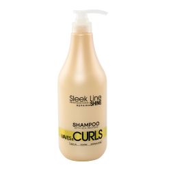 STAPIZ SLEEK LINE CURL & WAVES - РЕГЕНЕРИРАЩ ШАМПОАН ЗА КЪДРАВИ КОСИ 1000мл