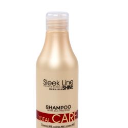 STAPIZ SLEEK LINE TOTAL CARE - ШАМПОАН ЗА ТРЕТИРАНА КОСА 300мл