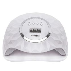 LED/UV ЛАМПА ALLE LUX SUN Y13 248W СЪС СВАЛЯЩО СЕ ДЪНО - БЯЛА