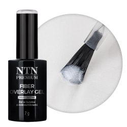 NTN PREMIUM FIBER OVERLAY GEL MILKY GLITTER - ГЕЛ С ФИБЪРНИ ВЛАКНА - 7гр