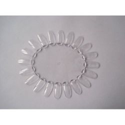 ЕЛИПСОВИДНА ПАЛИТРА ЗА ЛАК С 20бр ПОКАЗАТЕЛИ - ПРОЗРАЧНА