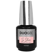 DUOGEL LED/UV ТОП ЛАК БЕЗ ЛЕПКАВ СЛОЙ - SO SHINE - 15мл