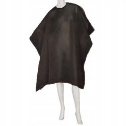 ЕДНОКРАТНИ ТЕКСТИЛНИ ФРИЗЬОРСКИ ПЕЛЕРИНИ - ЧЕРНИ - 100/130см - 25бр