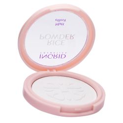 INGRID RICE POWDER - КОМПАКТНА ОРИЗОВА ПУДРА ЗА МАТИРАНЕ И ДЪЛГОТРАЙНОСТ НА ГРИМА 8гр