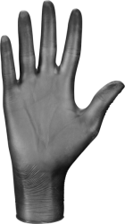 РЪКАВИЦИ - ВИНИЛ БЕЗ ТАЛК - ЧЕРНИ - M - 100 бр