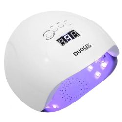 UV/LED ЛАМПА DUOGEL - YOUNG + ОГЛЕДАЛНА ОСНОВА 65W