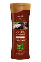 JOANNA TRADITIONAL RECIPES БАЛАНСИРАЩ И УКРЕПВАЩ БАЛСАМ ЗА МАЗНА КОСА С РЯПА И КОПРИВА 300мл