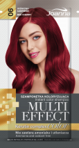 JOANNA MULTI EFFECT COLOR ШАМПОАН ОЦВЕТИТЕЛ №06 - Вишнево червено 35гр