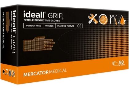 РЪКАВИЦИ MERCATOR POWERGRIP ORANGE - L - 50 бр