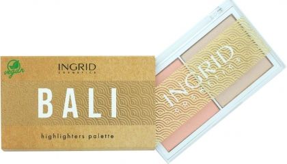 INGRID BALI HIGHLIGHTERS PALETTE - ВЕГАН ХАЙЛАЙТЪР ПАЛИТРА 20гр