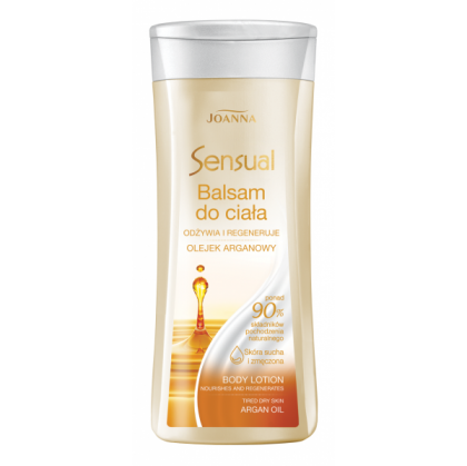 JOANNA SENSUAL - ЛОСИОН ЗА ТЯЛО С АРГАНОВО МАСЛО 200мл