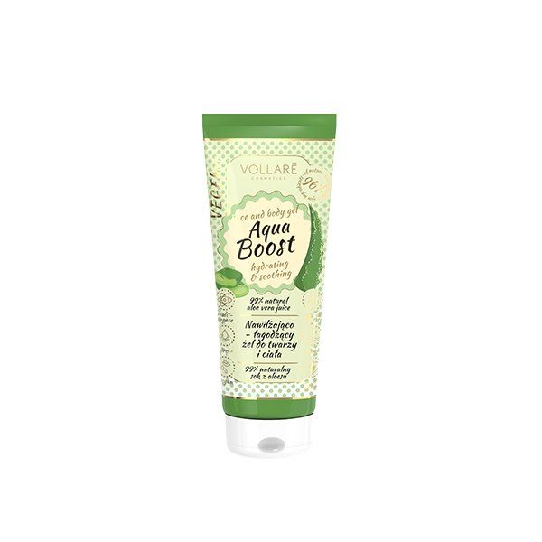 VEGEBAR AQUA BOOST - ХИДРАТИРАЩ И УСПОКОЯВАЩ ГЕЛ ЗА ЛИЦЕ И ТЯЛО 250мл