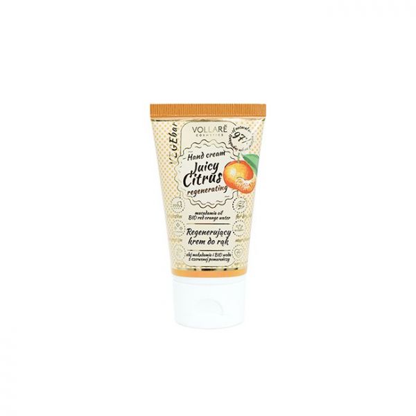 VEGEBAR JUICY CITRUS - РЕГЕНЕРИРАЩ ЦИТРУСОВ КРЕМ ЗА РЪЦЕ 30мл