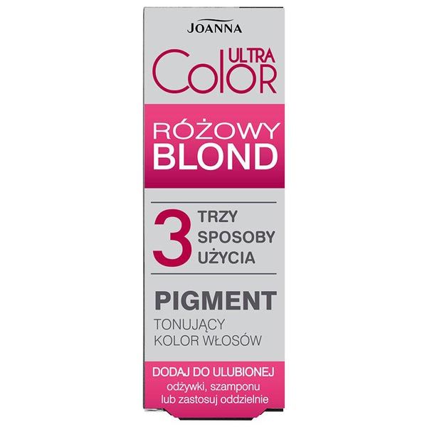 JOANNA ULTRA COLOR ТОНИРАЩ ПИГМЕНТ - PINK BLOND 100гр