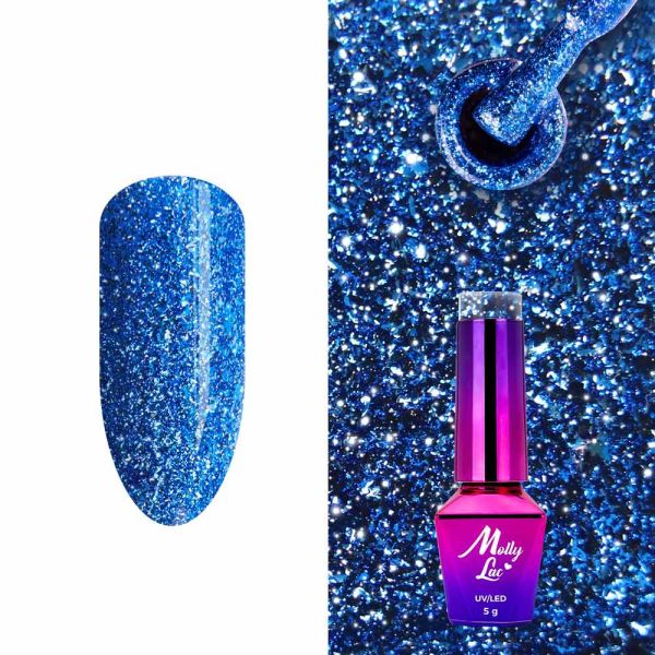 MOLLY LAC LUXURY GLAM - ГЕЛ ЛАК №544 - COSMIC LOVE - 5мл