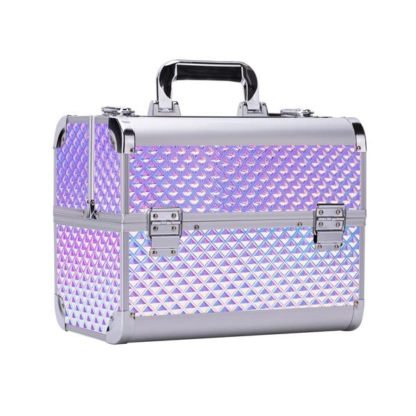 КОЗМЕТИЧЕН КУФАР L - 3D ХАМЕЛЕОН - 32x26x21см