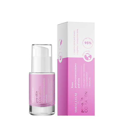 MIRACULUM PRO-SKIN COLLAGEN - КРЕМ ЗА ОЧИ ПРОТИВ БРЪЧКИ С КОЛАГЕН 15мл