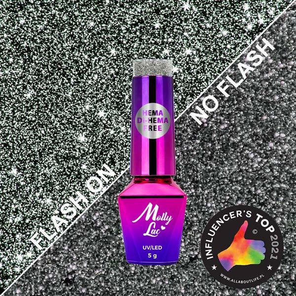 MOLLY LAC FLASHING LIGHTS - ГЕЛ ЛАК №566 - EXTREME - 5мл