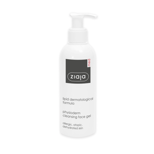 ZIAJA MED LIPID PHYSIODERM FORMULA - ИЗМИВЕН ГЕЛ ЗА АТОПИЧНА, АЛЕРГИЧНА И ДЕХИДРАТИРАНА КОЖА 200мл