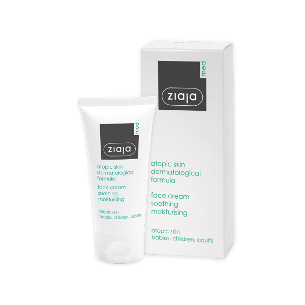 ZIAJA MED ATOPIC SKIN FORMULA - УСПОКОЯВАЩО-ОВЛАЖНЯВАЩ КРЕМ ЗА АТОПИЧНА КОЖА 50мл