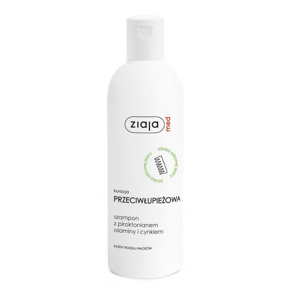 ZIAJA MED ANTI-DANDRUFF DERMATOLOGICAL FORMULA - ШАМПОАН ПРОТИВ ПЪРХОТ 300мл
