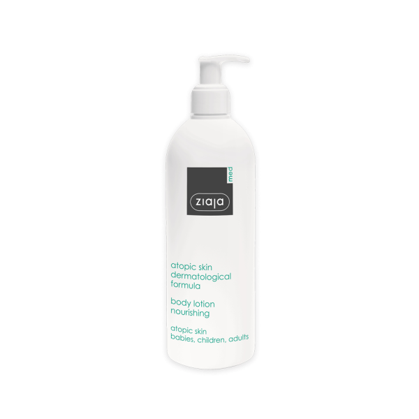 ZIAJA MED ATOPIC SKIN FORMULA - ЛОСИОН ЗА ТЯЛО ЗА АТОПИЧНА КОЖА 400мл