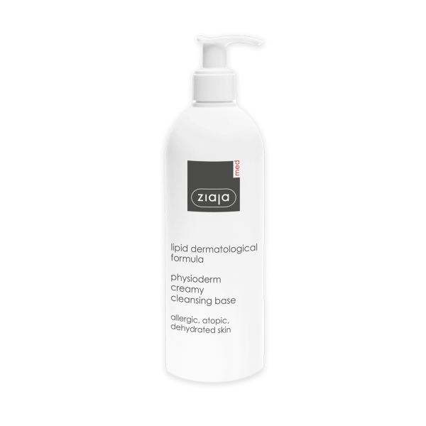 ZIAJA MED LIPID PHYSIODERM FORMULA - ИЗМИВНА БАЗА ЗА АТОПИЧНА, АЛЕРГИЧНА И ДЕХИДРАТИРАНА КОЖА 400мл