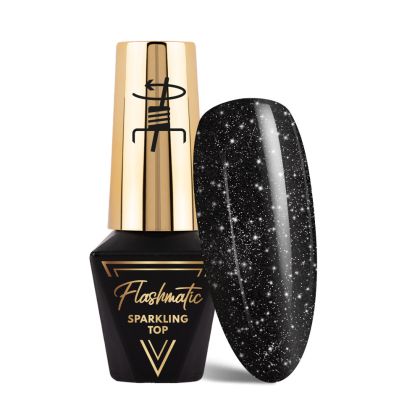 MOLLY LAC TOP FLASHMATIC SPARKLING  - ТОП ЗА ГЕЛ ЛАК 10мл