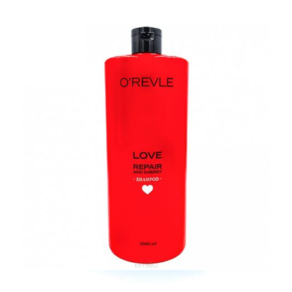 O`REVLE LOVE REPAIR AND ENERGY - ЕНЕРГИЗИРАЩ И РЕГЕНЕРИРАЩ  ШАМПОАН ЗА СУХА И УВРЕДЕНА КОСА 1000мл