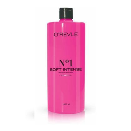 O`REVLE SOFT INTENSE №1 - ВЪЗСТАНОВЯВАЩ ШАМПОАН ЗА УВРЕДЕНА КОСА С КЕРАТИН И ПАМУКОВО МАСЛО 1000мл