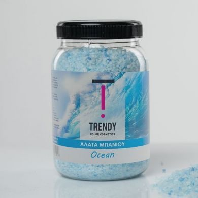 TRENDY - СОЛИ ЗА ПЕДИКЮР С АРОМАТ НА  ОКЕАНТ 1000гр