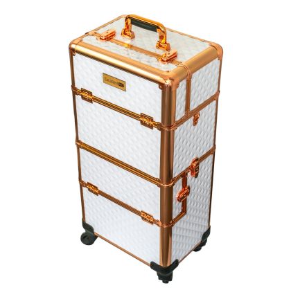 КУФАР EXCELLENT PRO XXXL ROSE GOLD  36x25x70см