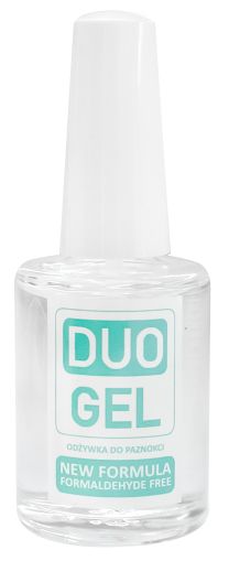 DUOGEL - ПРОЗРАЧЕН ЗАЗДРАВИТЕЛ ЗА НОКТИ  БЕЗ ФОРМАЛДЕХИД - 15мл