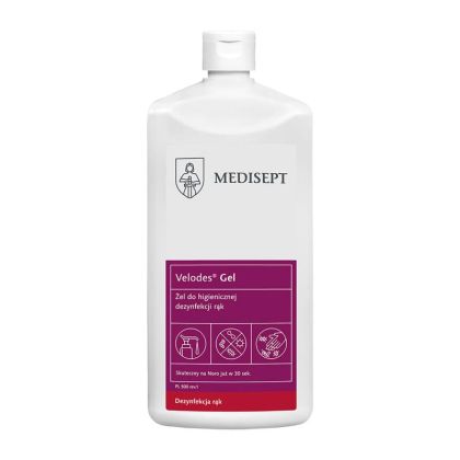 MEDISEPT  VELODES GEL -  ДЕЗИНФЕКТАНТ ЗА РЪЦЕ - 500мл