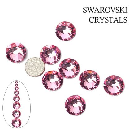 КАМЪЧЕТА SWAROVSKI SS5 LIGHT ROSE 50бр