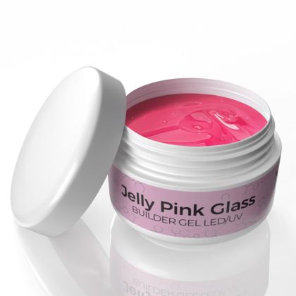 JELLY PINK GLASS - NTN PREMIUM ИЗГРАЖДАЩ ГЕЛ - 30мл