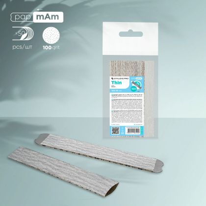 СМЕНЯЕМИ ПИЛИ STALEKS papmAm 12x2см ГРУБОСТ 100 - 30бр - DFC-22-100