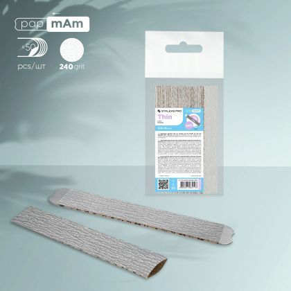 СМЕНЯЕМИ ПИЛИ STALEKS papmAm 12x2см ГРУБОСТ 240 - 30бр - DFC-22-240
