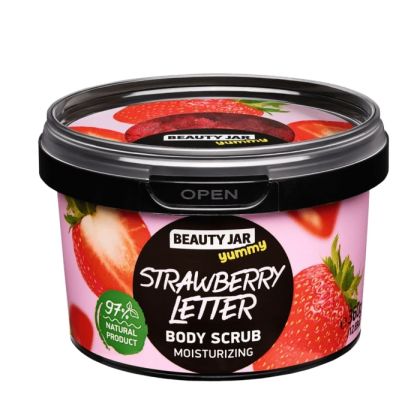 BJ YUMMY СКРАБ STRAWBERRY LETTER 360г
