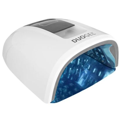UV/LED ЛАМПА DUOGEL С БАТЕРИЯ - 90W, БЯЛА