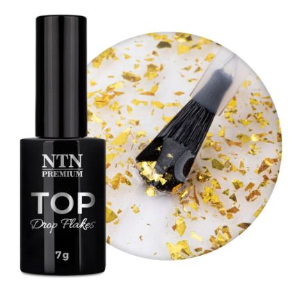NTN PREMIUM LED GOLDEN TOP - ТОП ЗА ГЕЛ ЛАК БЕЗ ЛЕПКАВ СЛОЙ - 7гр