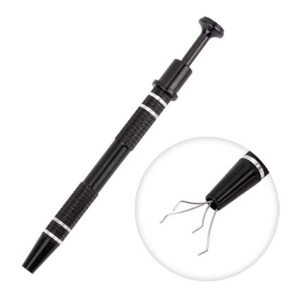 РЪКОХВАТКА ЗА ГЪБА ЗА ОМБРЕ 12.2см - ЧЕРЕН