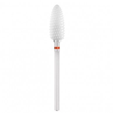 КЕРАМИЧНЕН НАКРАЙНИК EXO PRO - ОВАЛ - 6мм - ЧЕРВЕН